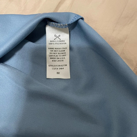 EVERLY-Notch V-Neck Shift Dress Purple Tile Print-Sz.M - Picture 12 of 14